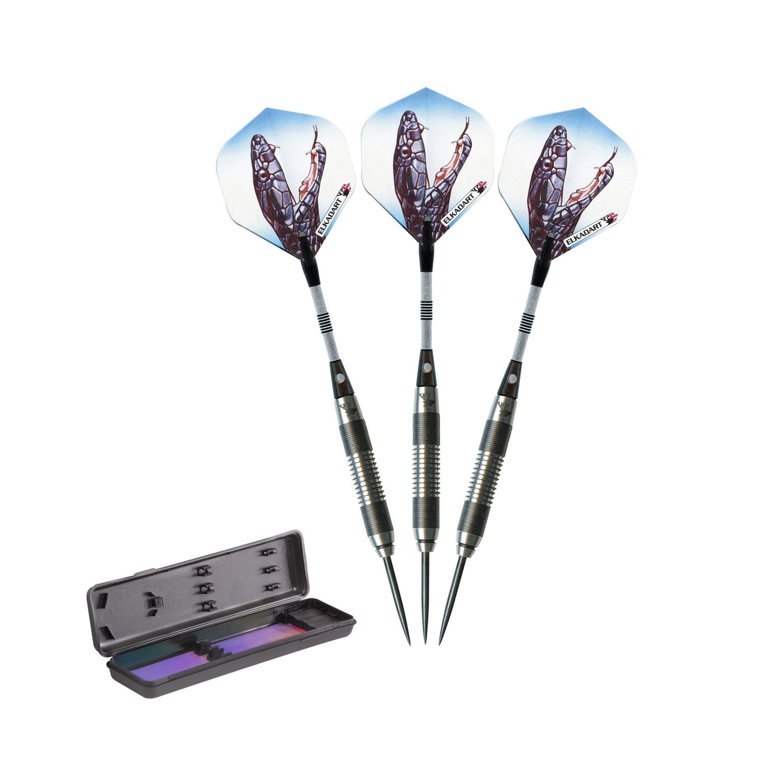 Elkadart Black Mamba 80% Tungsten Steel Tip Darts 22 Grams