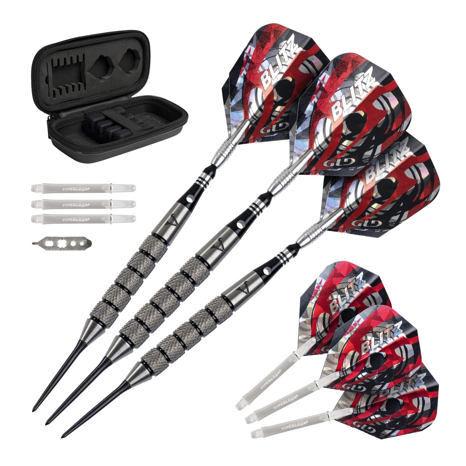 Viper Blitz 95% Tungsten Steel Tip Darts 28 Grams