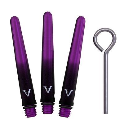 Viperlock Aluminum Shade Dart Shaft Short Purple