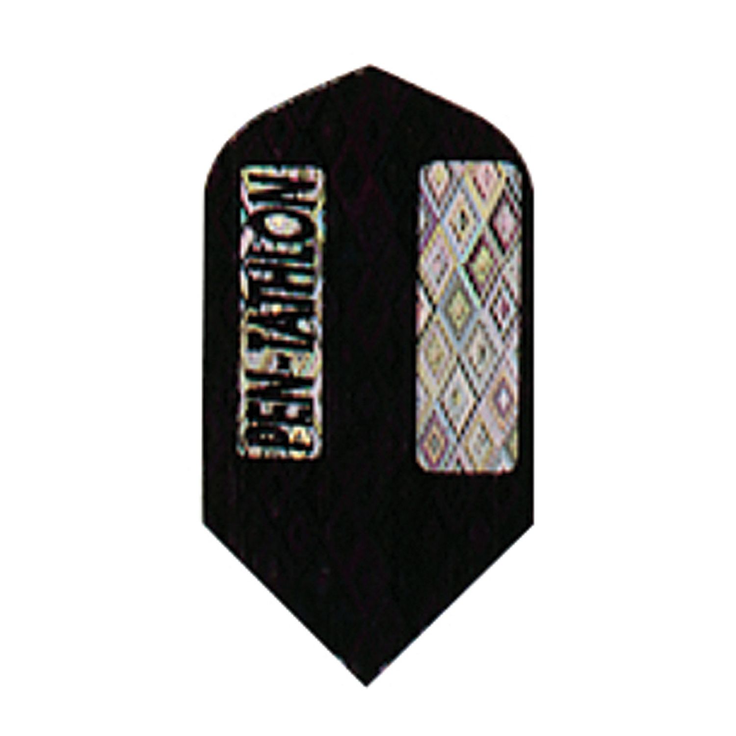 Pentathlon Flights Slim Black w/Foil