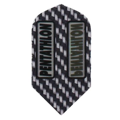 Pentathlon Flights Slim Black/White Checkered