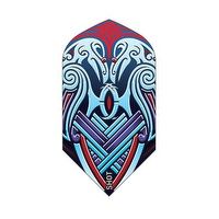 Viking Raven Dart Flight Set Slim Blue