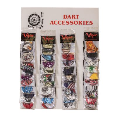 Viper Accessory Card with 40 Sets of Dimplex Flights