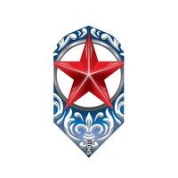 Wild Frontier Trailblazer Dart Flight Blue w/Red star Slim