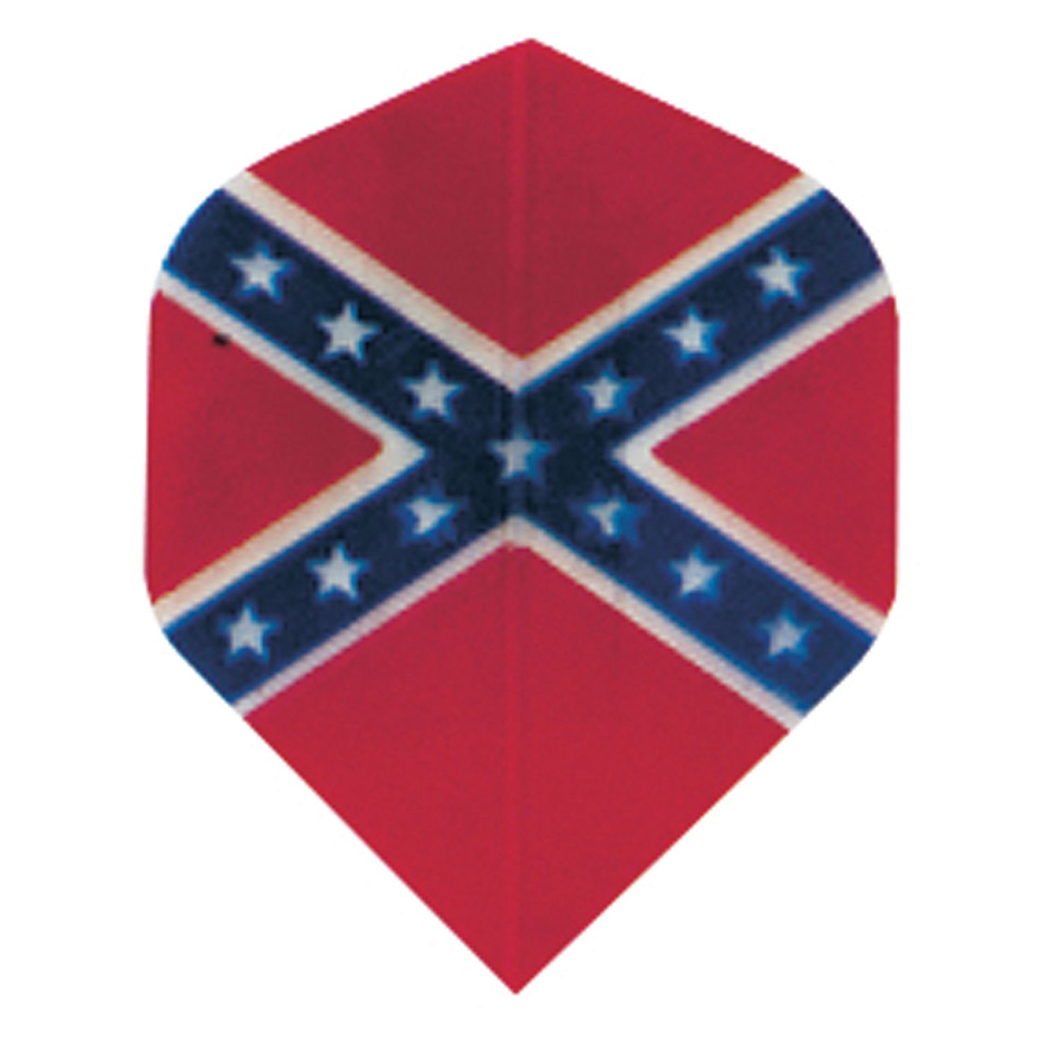 V-75 Poly Royal Hard Flights Standard Rebel Flag