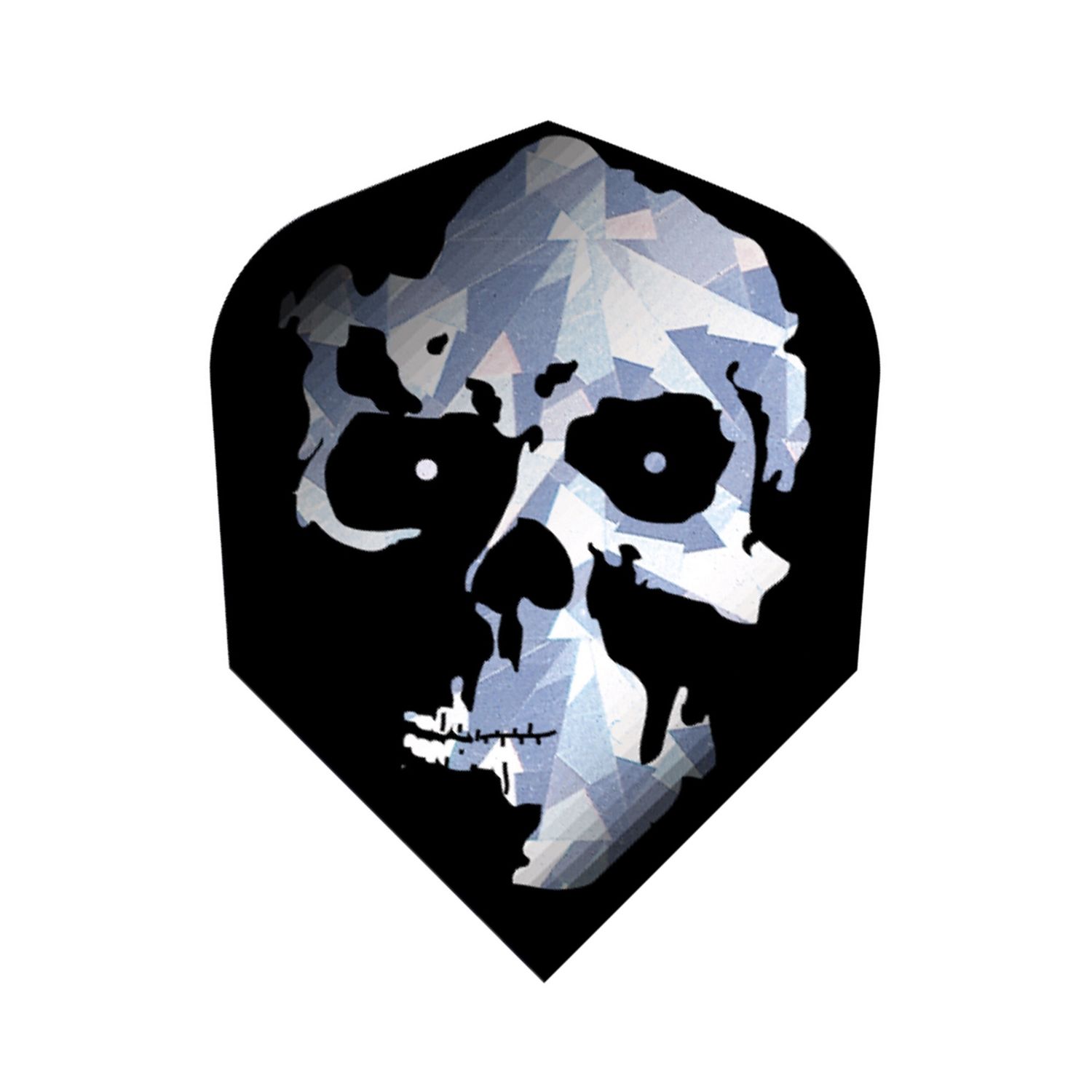 V-Lux Glitter Flights Standard Skull