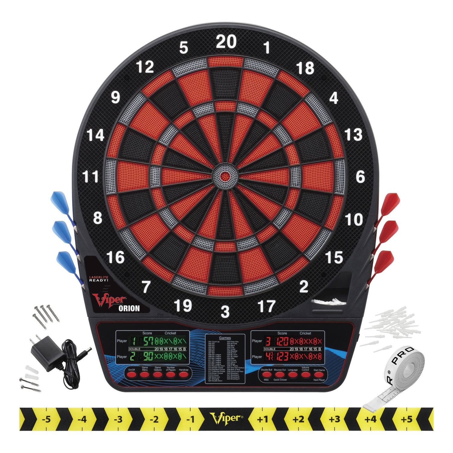 Viper Orion Electronic Dartboard, 15.5" Regulation Target