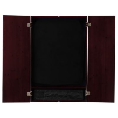Viper Metropolitan Soft Tip Dartboard Cabinet Mahogany