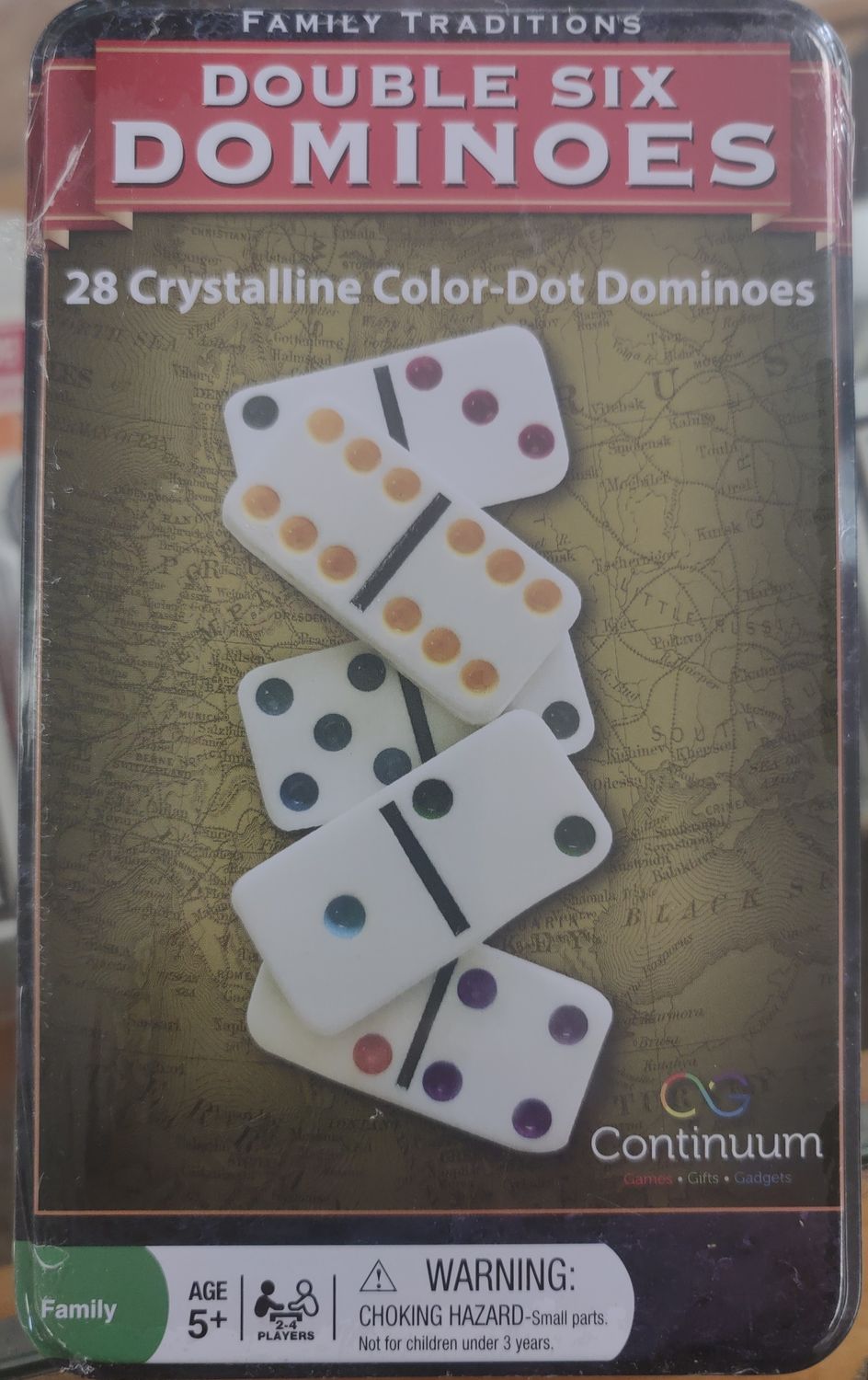 Family Traditional Double 6 Dominoes