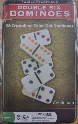 Family Traditional Double 6 Dominoes