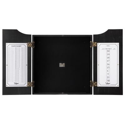 Viper Hudson Dartboard Cabinet Black