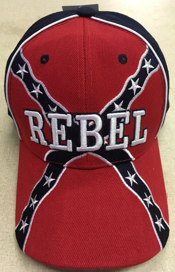Red Rebel Embroidered BF Cap