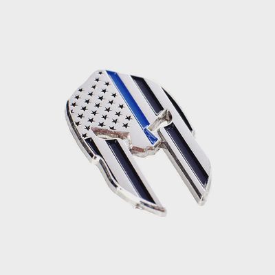 Thin Blue Line Spartan Pin