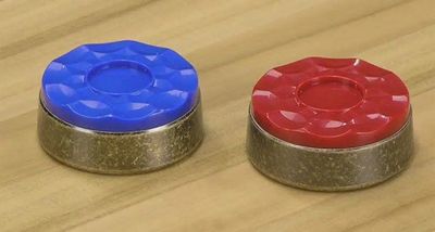 Bronze Shuffleboard Puck Set