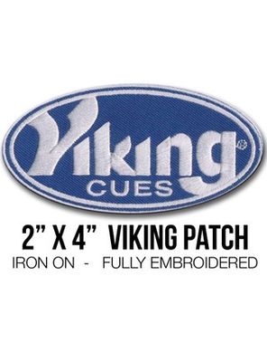 2" x 4" Viking Iron-On Patch
