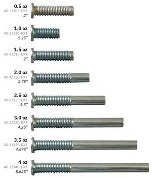 Weight Bolt (Cue Extension)