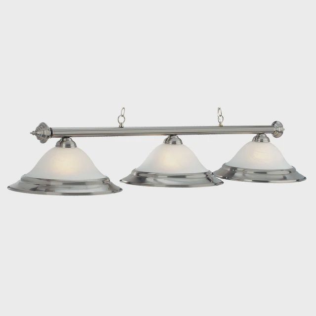 60" 3 LT BILLIARD LIGHT-STAINLESS