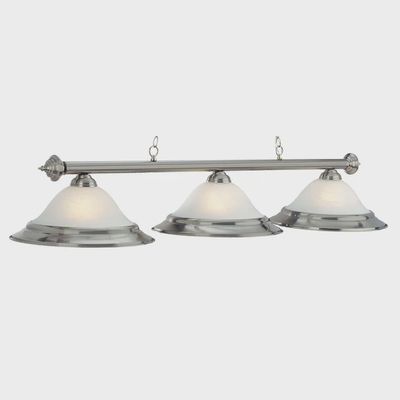 60" 3 LT BILLIARD LIGHT-STAINLESS
