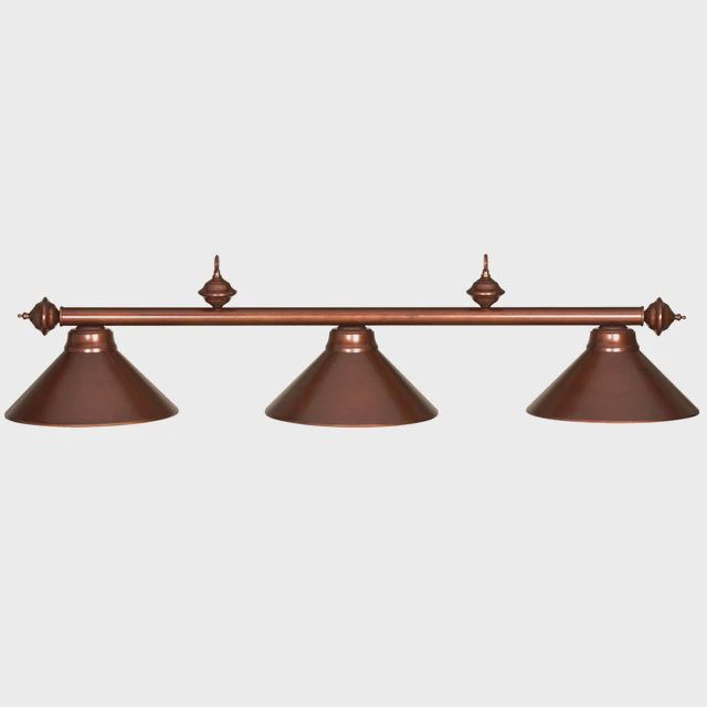 54" 3LT BILLIARD LIGHT- CHESTNUT