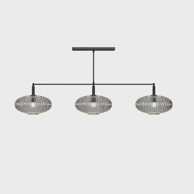 PROHIBITION-54" 3LT BILLIARD LIGHT BLACK/SMOKE