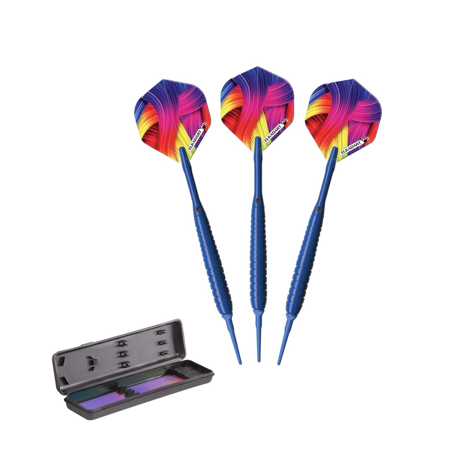 Elkadart Neon Blue Soft Tip Darts 18 Grams