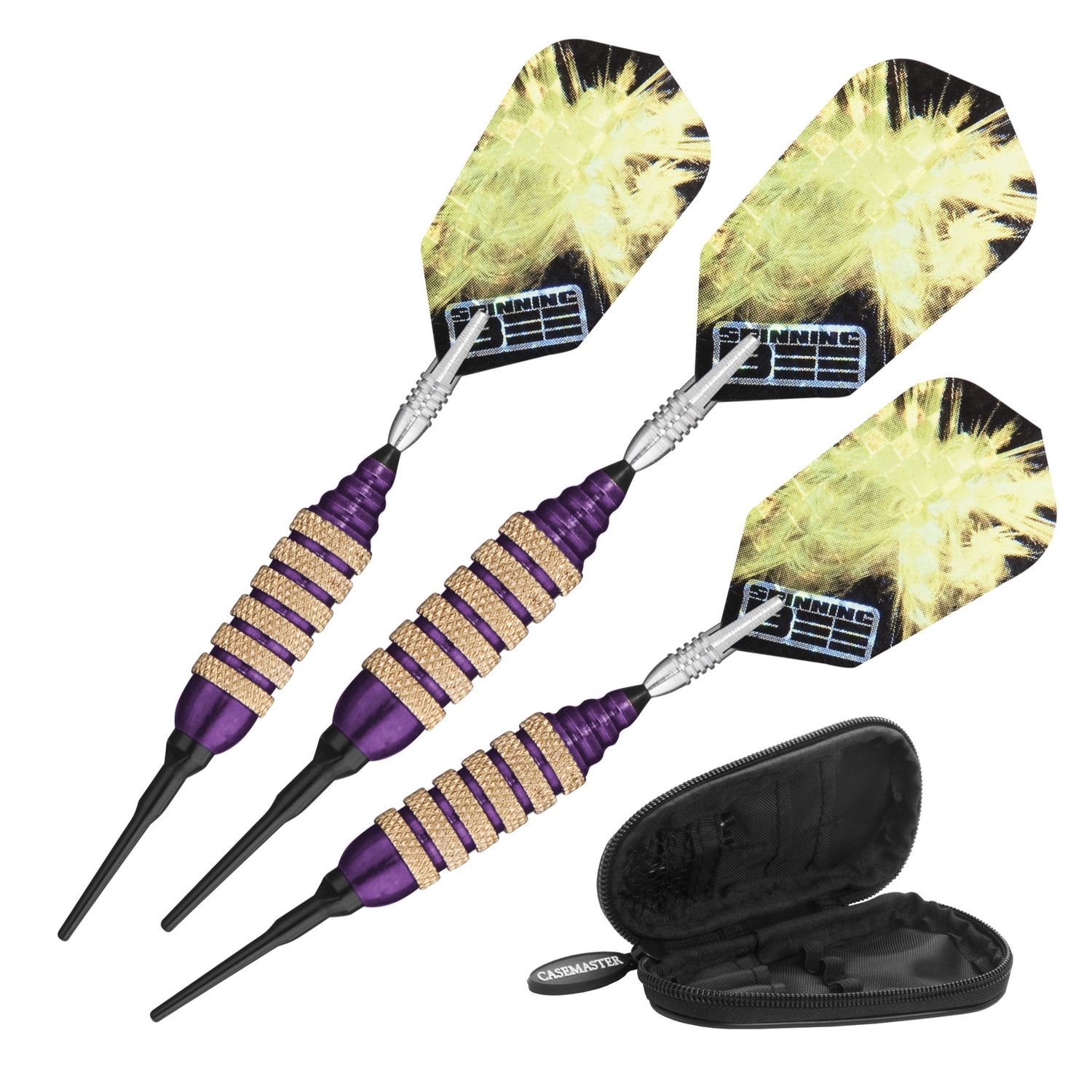Viper Spinning Bee Purple Soft Tip Darts 16 Grams