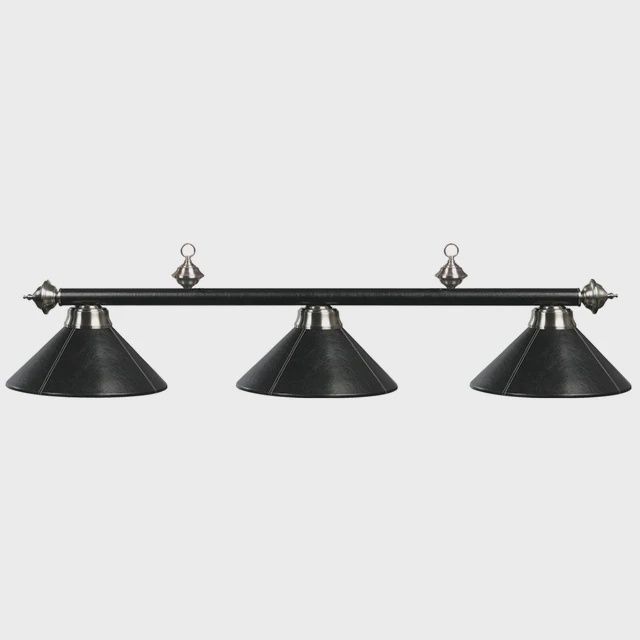 3 LT-54" BILLIARD LIGHT-LEATHER/BLK