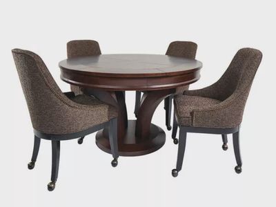 Hamilton Game Table Set w 4 Chairs