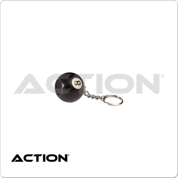 8-Ball Keychain w/ Scuffer
