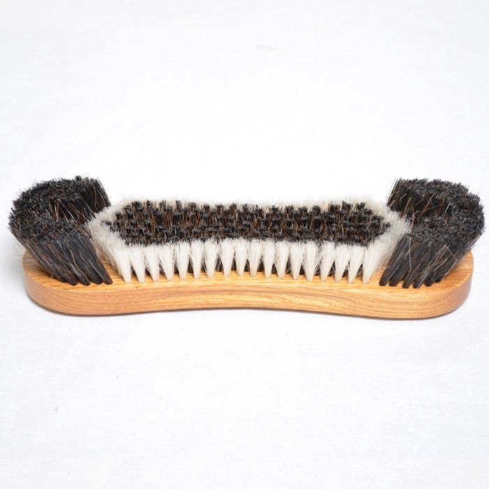 Brush 10.5" Horsehair, Colour: Oak