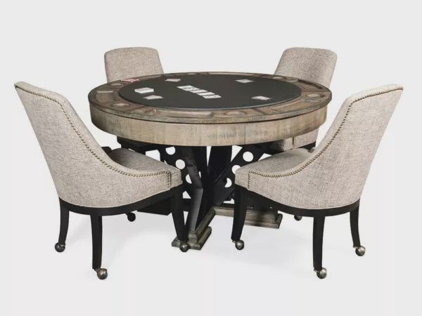 Vienna Game Table Set w/ 4 Chairs