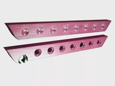 2 Piece Wooden Wall Rack