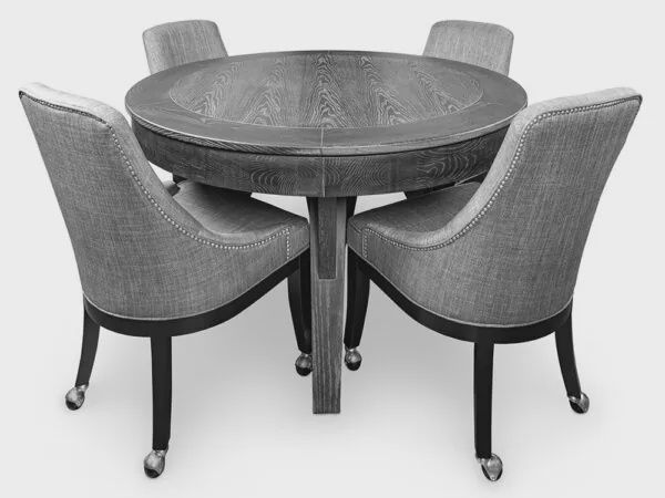 Tyler Game Table Set w 4 Chairs