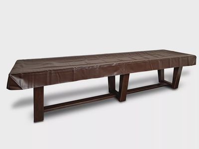 Shuffleboard Table Cover Brown