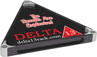 Delta 13 Elite Triangle Rack - Black