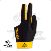 Tiger Black &amp; Yellow Glove - Bridge Hand Left