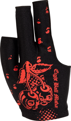 EBM Glove - Cherry Skulls - Bridge Hand Right