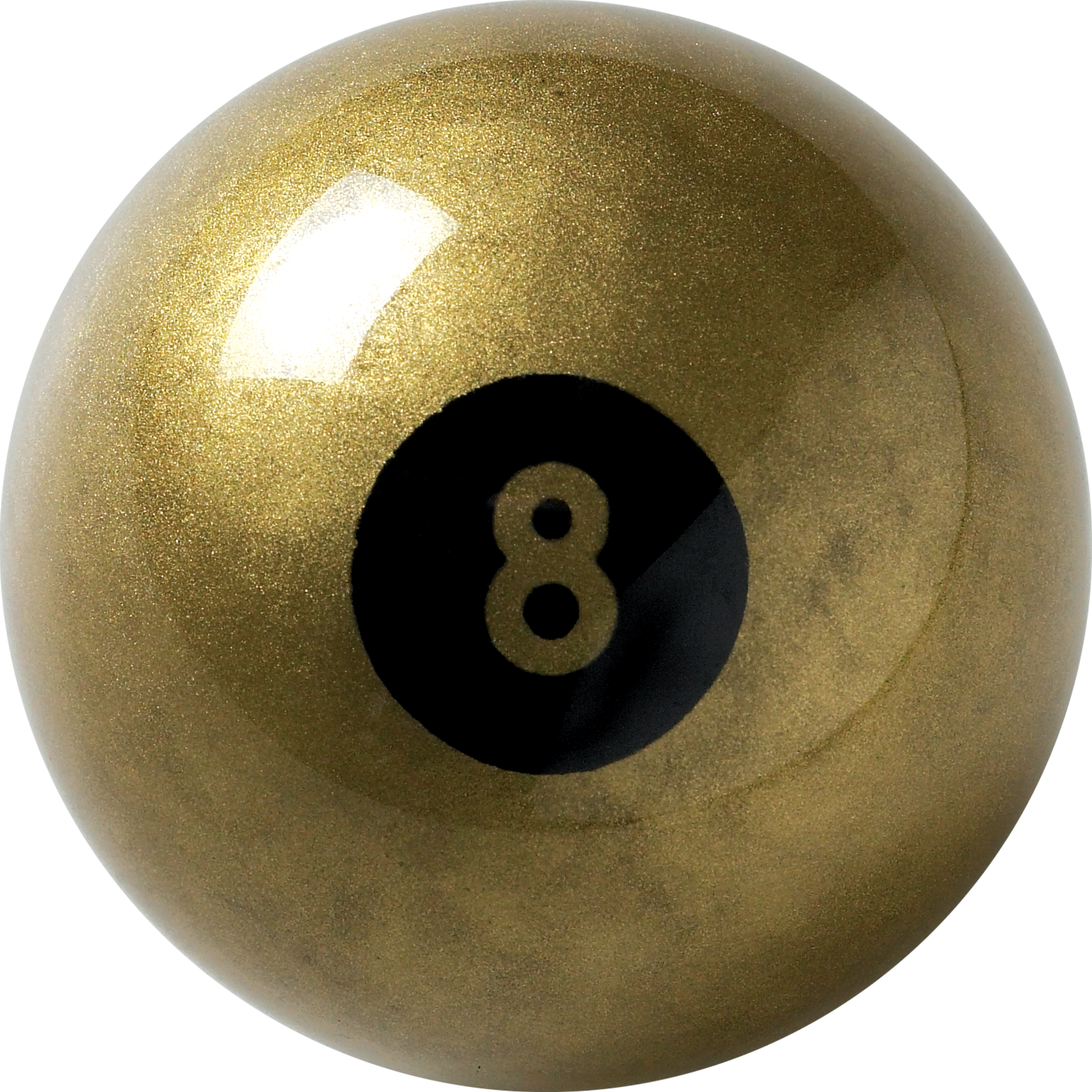 Aramith Golden 8-Ball - Blister Pack