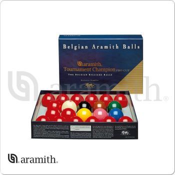 2 1/16 Aramith Pro Cup Tournament Champion Snooker Set