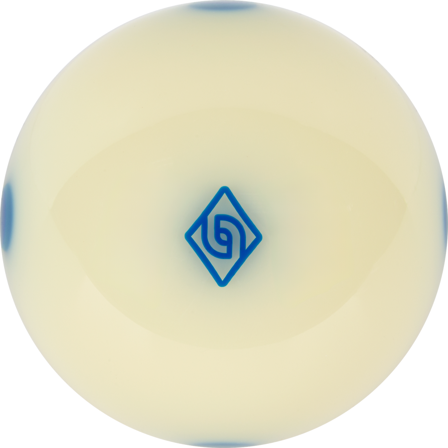 Aramith Diamond Cue Ball - 6 Blue Dots