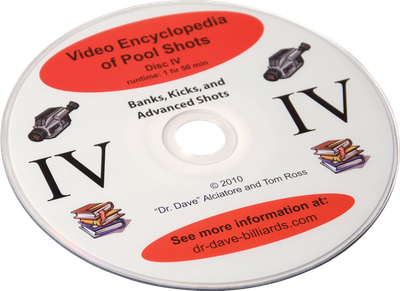 Dr. Daves Pool Shots DVD - Volume 4