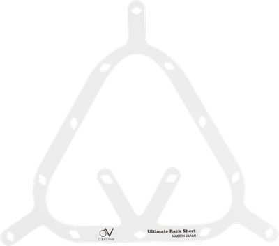 Turtle Rack Template - Ultimate - 8/9/10 Ball
