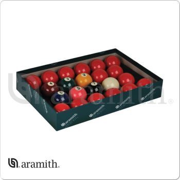 2 1/8 Aramith Numbered Snooker Set