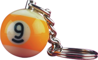9-Ball Keychain