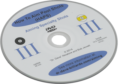 Dr. Daves How to Aim Pool Shots DVD - Volume 3