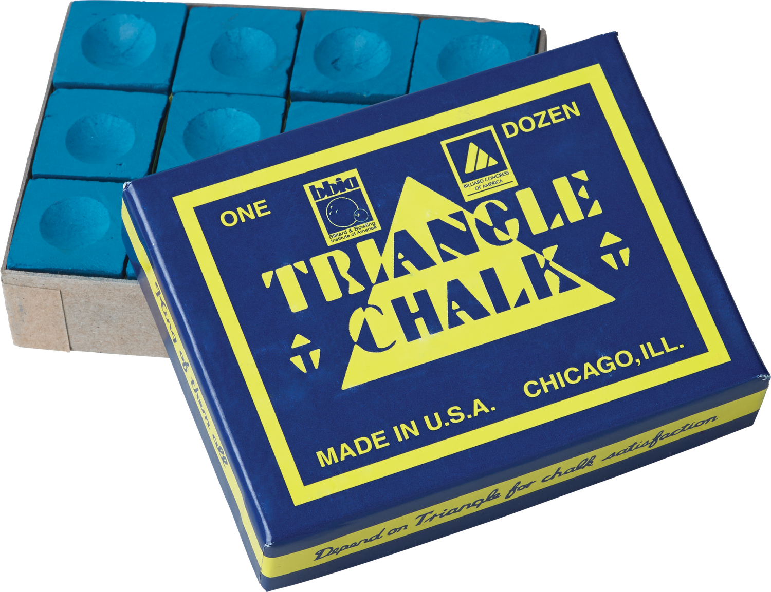 Triangle Chalk - 12ct Box, Color: Blue