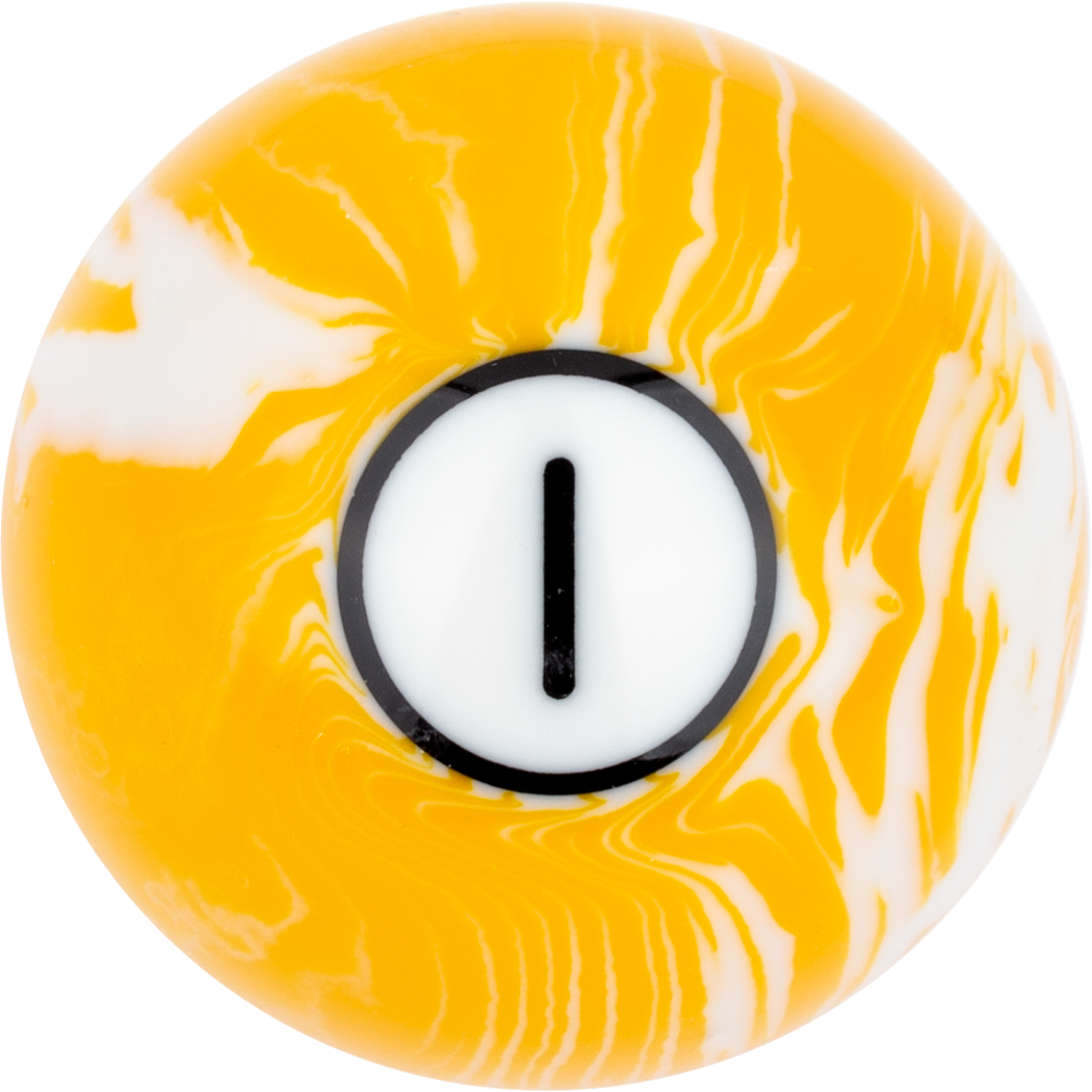 White Marble Replacement Ball, Color: 1