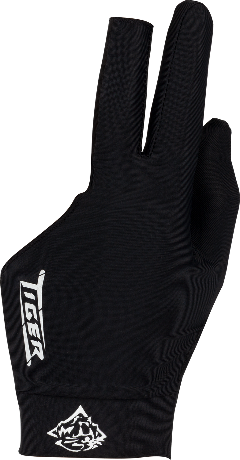 Tiger Pro Black Glove - Bridge Hand Left