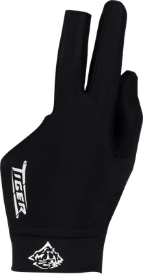 Tiger Pro Black Glove - Bridge Hand Left