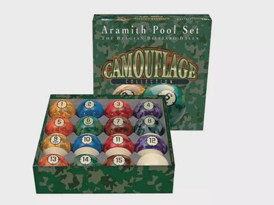 Aramith Camouflage Ball Set